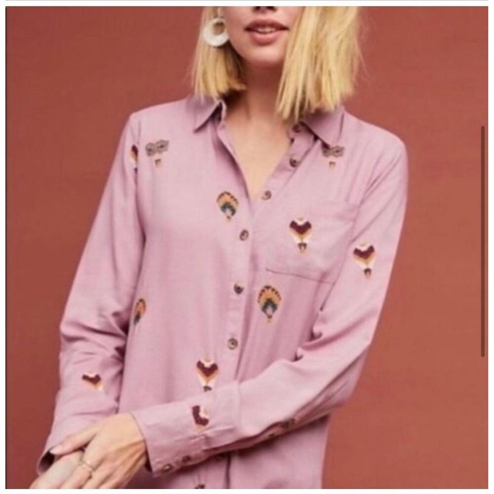 Anthropologie Button Down blouse